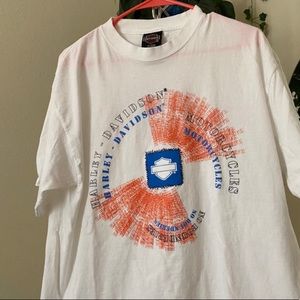 vintage oversized harley davidson shirt